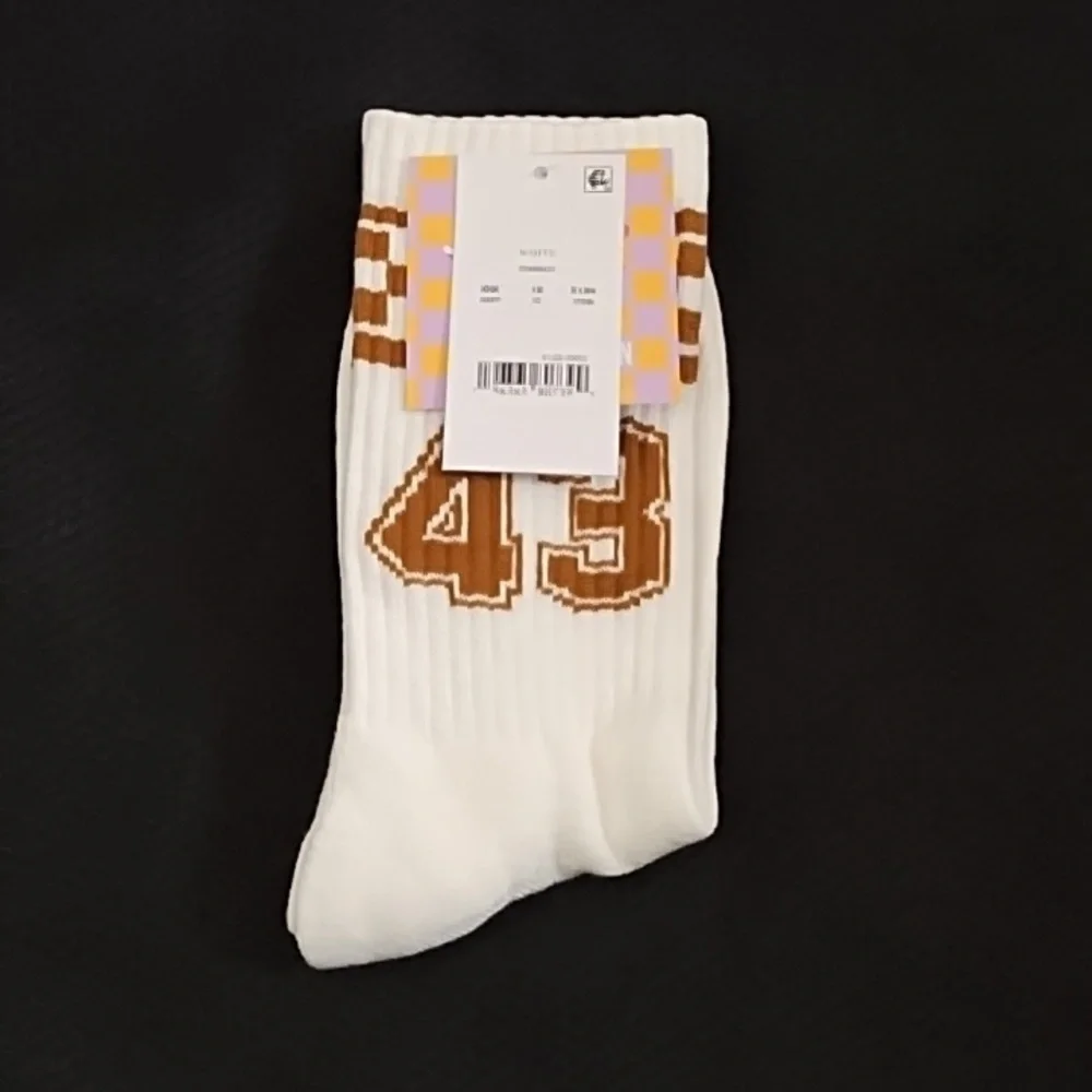 NWT 2Pair Ascot&Hart Girls Crew Socks OSFM